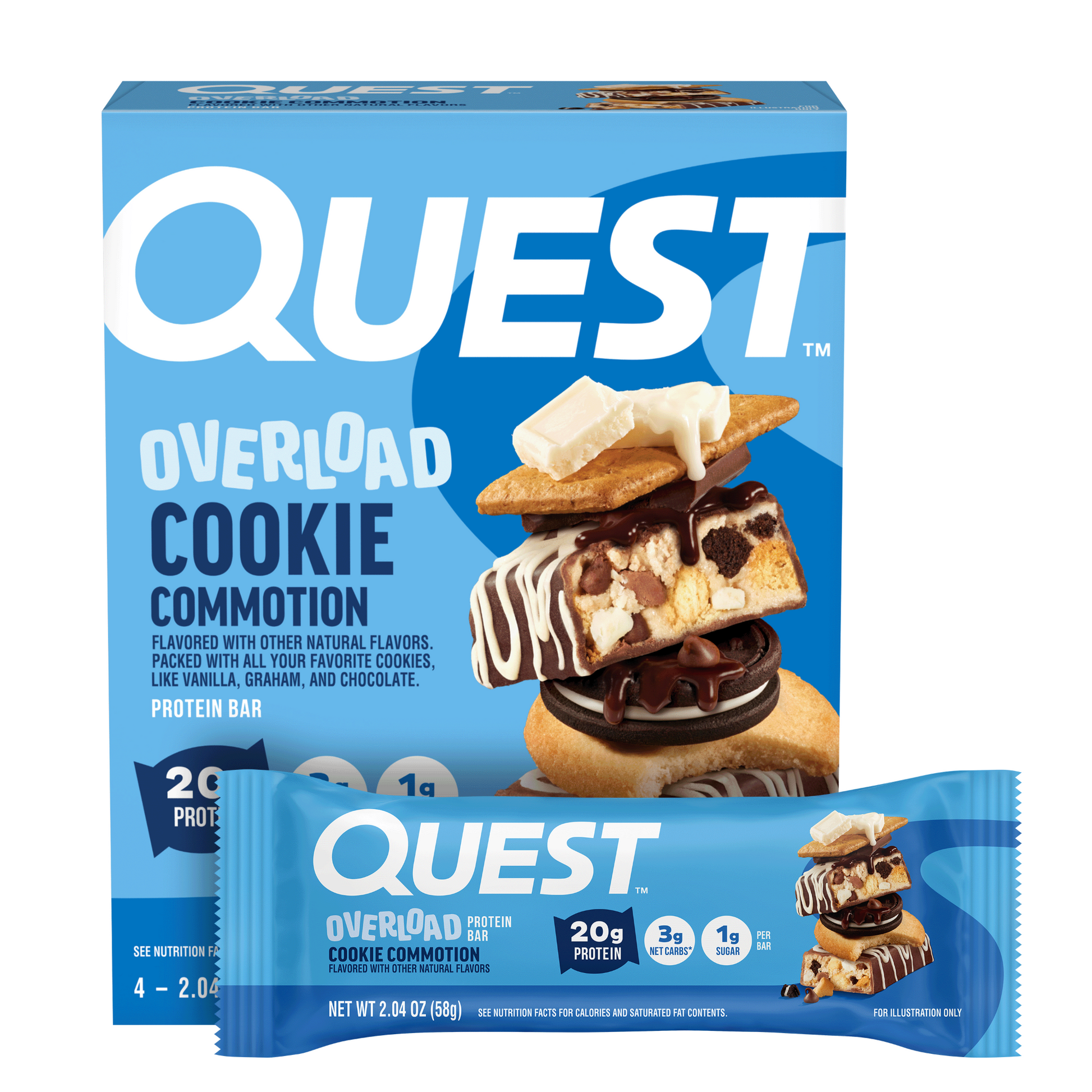 cookie-commotion-overload-bar-x6 15980_QN_USA_eComm_Rebrand_ProductCarousel_OverloadBars_CCom_MainImage_4ct.png